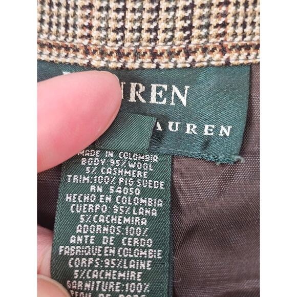 Ralph Lauren Womens Vintage Plaid Shirt size Large - Picture 8 of 8